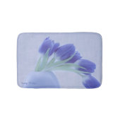 Blauwe tulpen leven nog badmat (Voorkant)