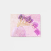 Blauwe tulpen leven nog post-it® notes (Voorkant)