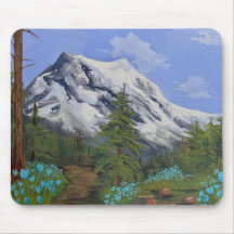 Blauwe tulpen op een wandeling
