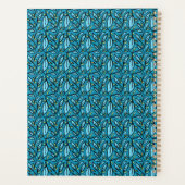 Blauwe turquoise laat droom Big Sueña en Grande ac Planner (Achterkant)