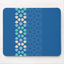 Blauwe turquoise rust