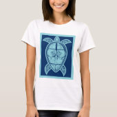 Blauwe Turtle T-shirt (Voorkant)