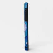 blauwe uil Case-Mate iPhone case (Achterkant/links)