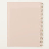 Blauwe Uil Droomvanger Planner (Achterkant)