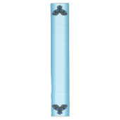 Blauwe Uil Lange Tafelloper (Voorkant)