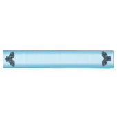 Blauwe Uil Lange Tafelloper (Horizontaal)