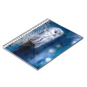 Blauwe uil notitieboek (Linkerzijde)