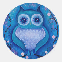 blauwe uil