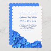 Blauwe Uitnodigingen 2, Hemel van het Huwelijk van (Voorkant / Achterkant)