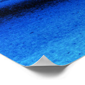 Blauwe Uitzichten Ailsa Craig Firth of Clyde Scotl Poster (Hoek)