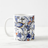 Blauwe uivel  China Patroon Koffiemok (Links)