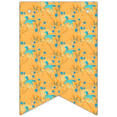 Blauwe unicorn vlaggetjes (Tweede vlag)