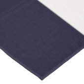 Blauwe uniforme strepen tafelkleed (Gekanteld)