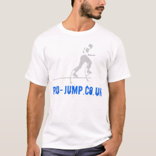 Blauwe url - actief t-shirt