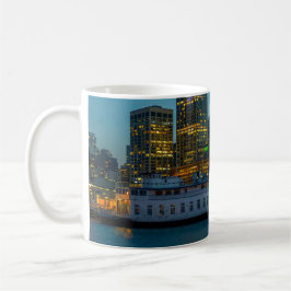 Blauwe Uur in de Stad Koffiemok