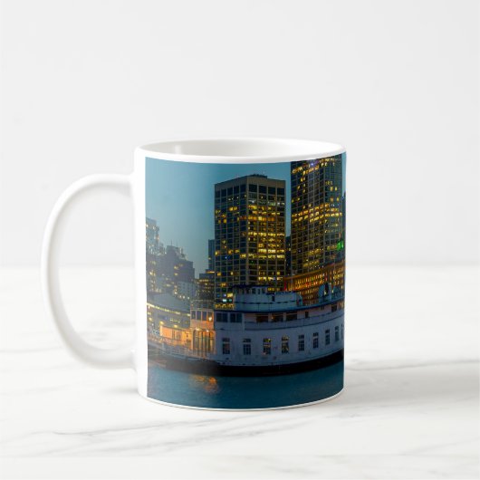 Blauwe Uur in de Stad Koffiemok (Links)