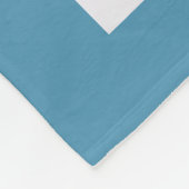 Blauwe vaders dagfoto collage Fleece Blanket (Hoek)