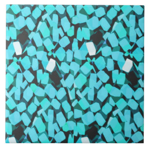 Blauwe valanche tegeltje