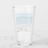 Blauwe Valentijnsdag voor de kust van de Oceaan Be Glas (Achterkant)