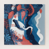 blauwe vallei reiger puzzel (Horizontaal)