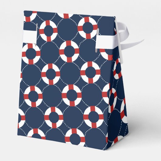 Blauwe vangdoos voor bioscopen bedankdoosjes (Achterkant)