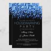 Blauwe vangsterren van de opwarming van de aarde kaart (Voorkant / Achterkant)