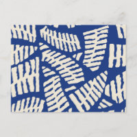 Blauwe varen laat geometrisch Abstract patroon ach