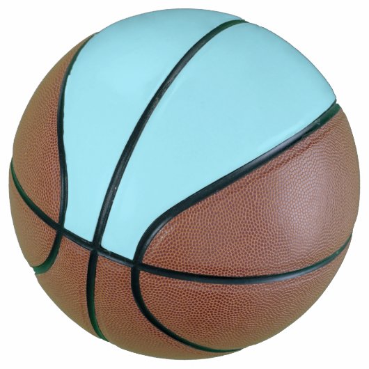 Blauwe, vaste kleuren basketbal (Schuin)