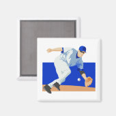 Blauwe velder magneet (Voorkant / Achterkant)