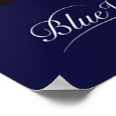 BLAUWE VELVET, aangepast Poster (Hoek)