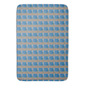 Blauwe ventilator badmat (Voorkant Verticaal)