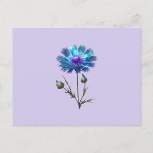  blauwe ventilator briefkaart