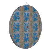 Blauwe ventilator dartbord (Voorkant Links)