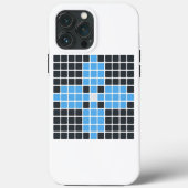 Blauwe ventilator (Emoji Art) Case-Mate iPhone Case (Achterkant)