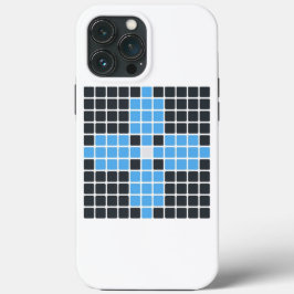 Blauwe ventilator (Emoji Art) Case-Mate iPhone Case