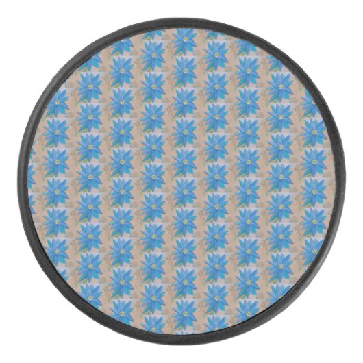 Blauwe ventilator hockey puck (Voorkant)