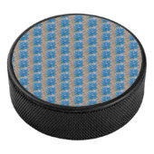 Blauwe ventilator hockey puck (3/4)