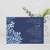 Blauwe ventilator kaart (Staand voorkant)