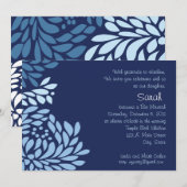 Blauwe ventilator kaart (Voorkant / Achterkant)