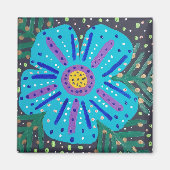 Blauwe ventilator magneet (Voorkant)