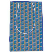 Blauwe ventilator medium cadeauzakje (Voorkant)