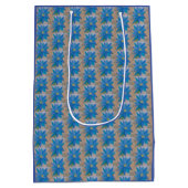Blauwe ventilator medium cadeauzakje (Achterkant)