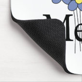 blauwe ventilator meMa T-shirt Muismat (Hoek)