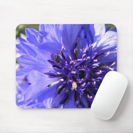 Blauwe ventilator muismat (Met muis)