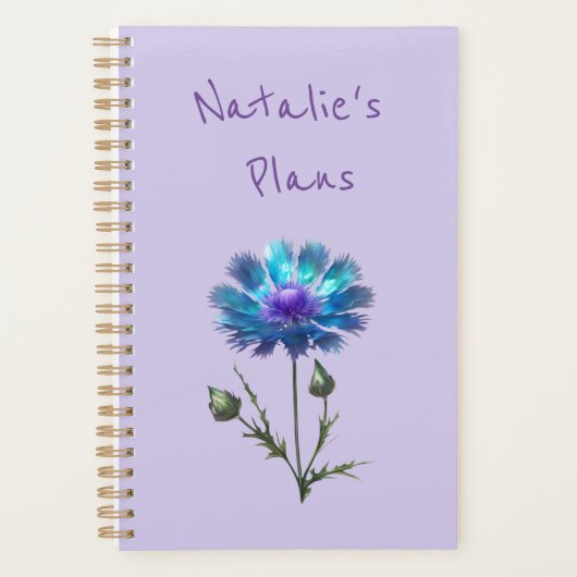  blauwe ventilator planner (Voorkant)