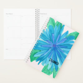 Blauwe ventilator planner