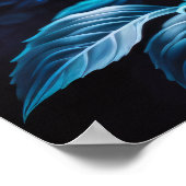 Blauwe ventilator poster (Hoek)