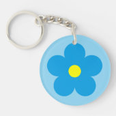 Blauwe ventilator sleutelhanger (Voorkant)