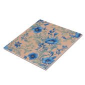 Blauwe ventilator tegeltje (Zijkant)