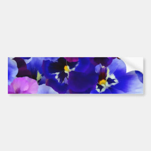 Blauwe ventilatorregeling bumpersticker